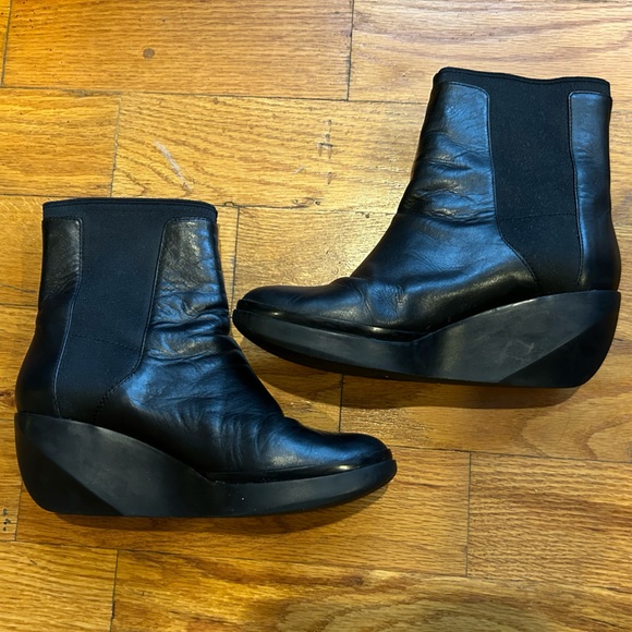 Camper wedge platform Chelsea bootie - Picture 9 of 11